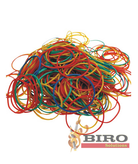 Elastic pentru bani 500 gr. Jobmax, asorti